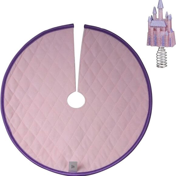 Hallmark Keepsake Disney Princess Mini Tree Topper and Skirt Set NWT - Picture 3 of 8